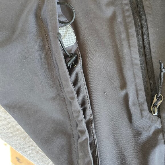 Mens The North Face Full Zip Windbreaker Jacket Size Large Black - Picture 8 of 12